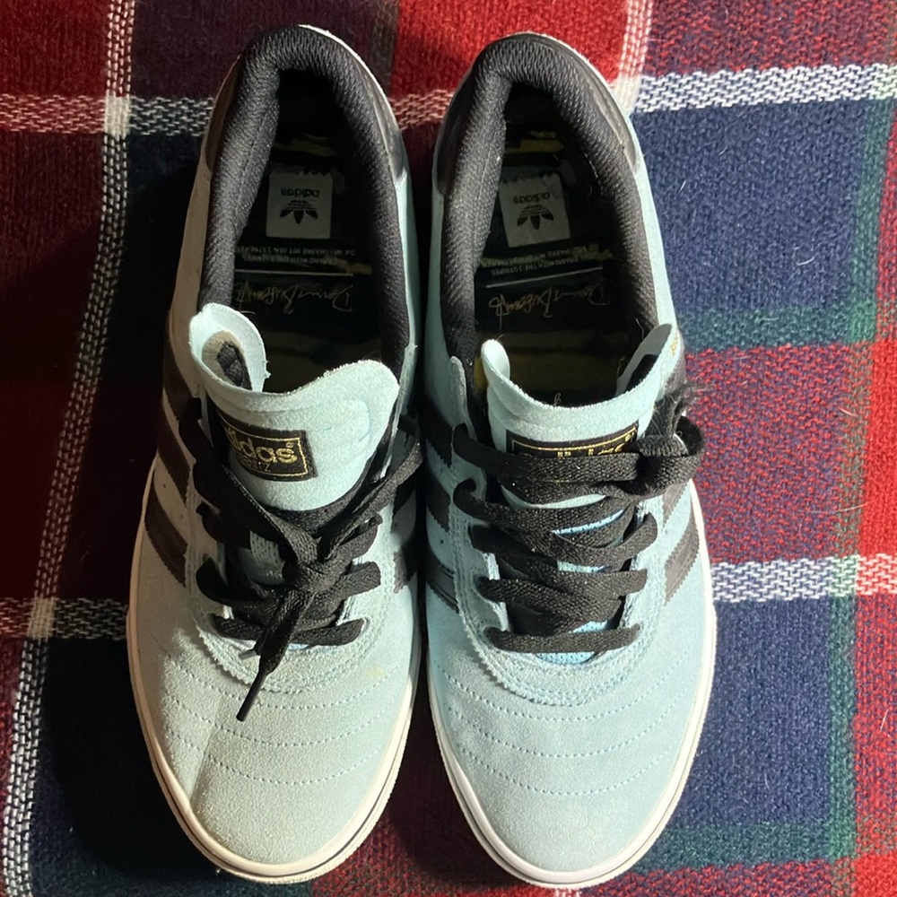 Adidas Men's Black and Gray Sneakers